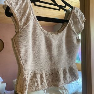 Zara Crochet Top